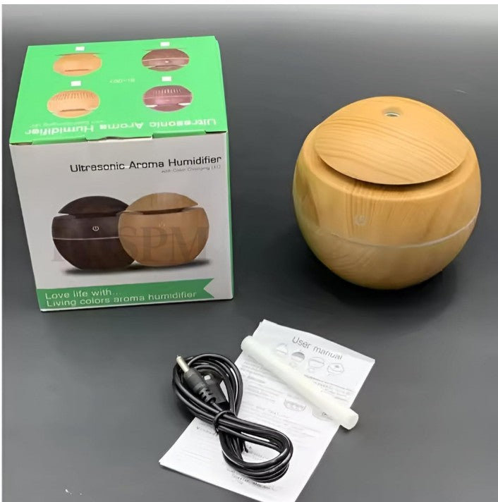 Humidifiers Essential Oil Diffuser Aroma Air Humidifier for Car, Office, Babies, Humidifiers for Home, Air Humidifier for Room (Random Colour)