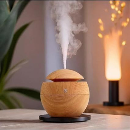 Humidifiers Essential Oil Diffuser Aroma Air Humidifier for Car, Office, Babies, Humidifiers for Home, Air Humidifier for Room (Random Colour)