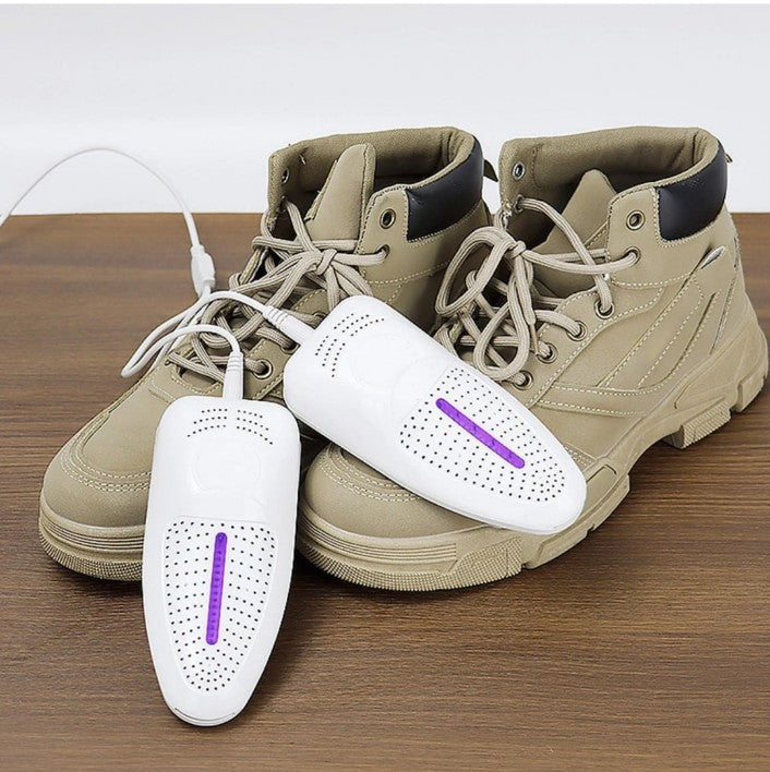 Electric Shoe Dryer Portable Children Boot Warmer Tool Deodorant Device Foot Protector Shoe Space Heater Shoe Heater Shoe Warmer Children Boot Warmer Sandal Dryer (Pack of 1)(White)